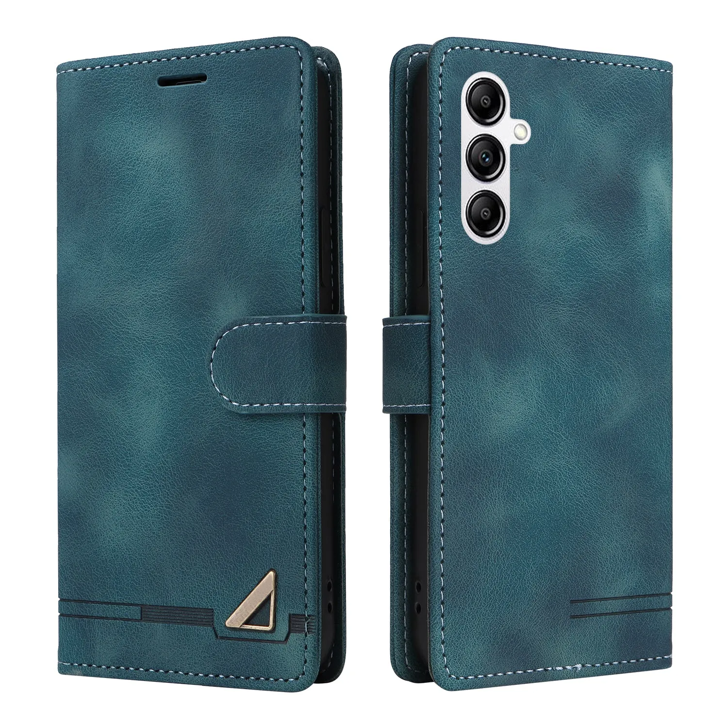 007 Series For Samsung Galaxy A14 5G / 4G Skin-touch Leather Wallet Phone Case Flip Stand Anti-drop Cover