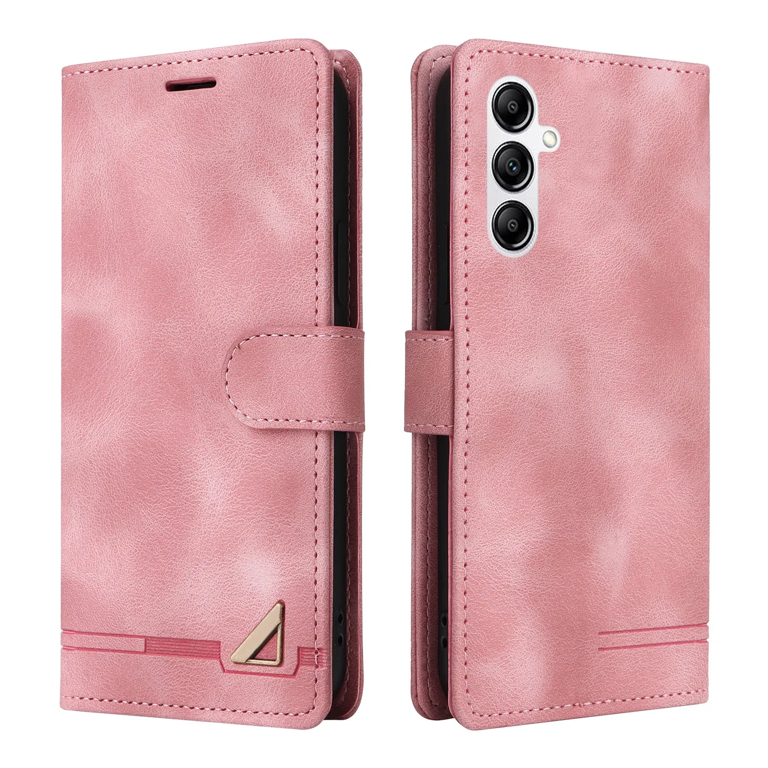 007 Series For Samsung Galaxy A14 5G / 4G Skin-touch Leather Wallet Phone Case Flip Stand Anti-drop Cover