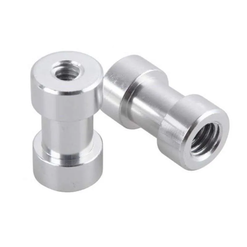 1/4" Female to 3/8" Female Metal Screw Spigot Stud Adapter for Camera/Tripod Mount