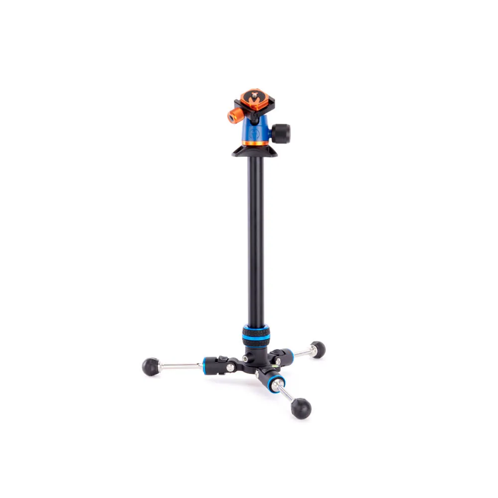 3 Legged Thing Punks Travis 2.0 Magnesium Alloy Tripod with AirHed Neo 2.0 Ball Head - Blue