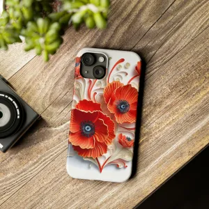 3D Flower Paper art iPhone 15 Phone Cases.