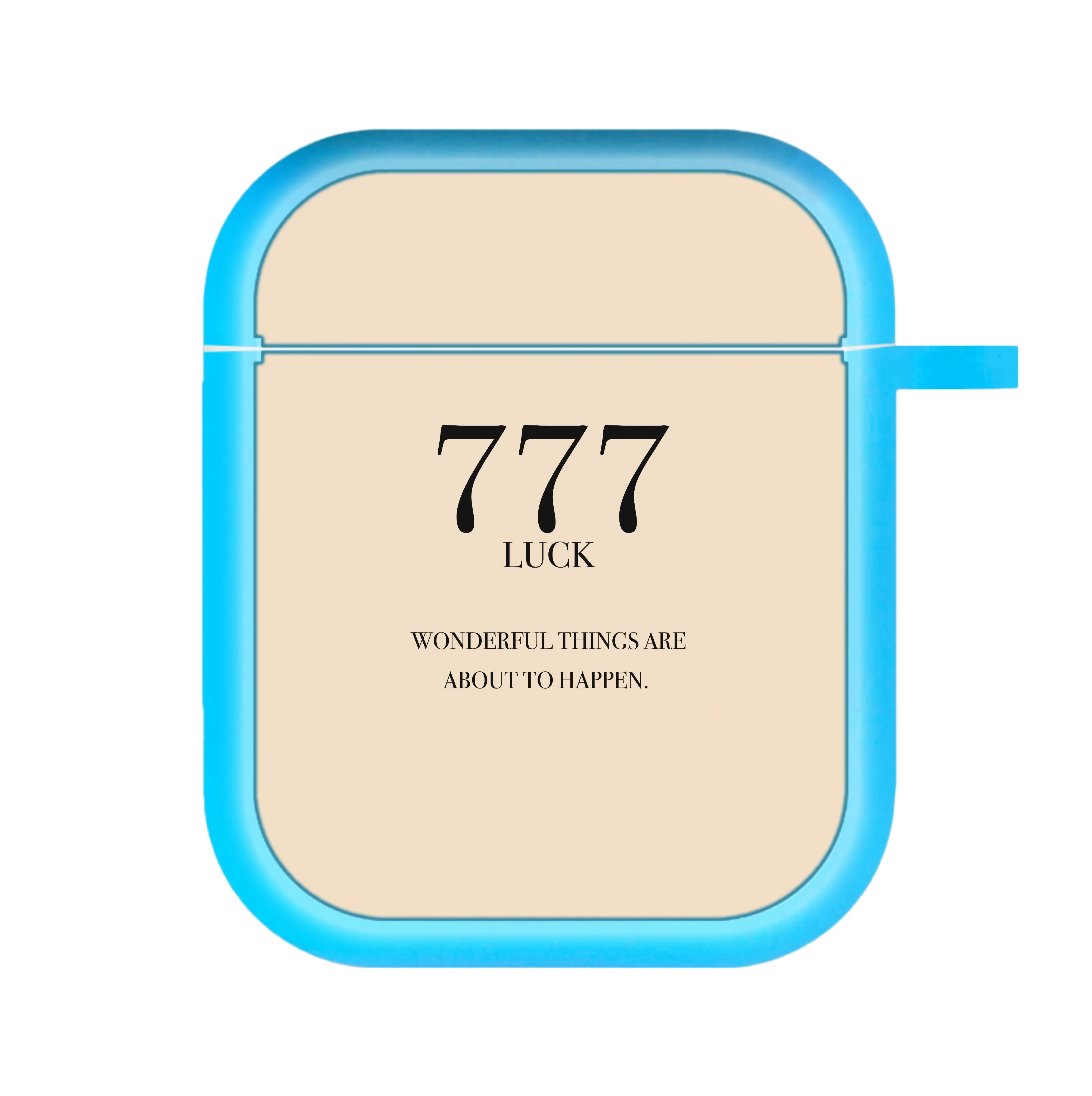 777 - Angel Numbers AirPods Case