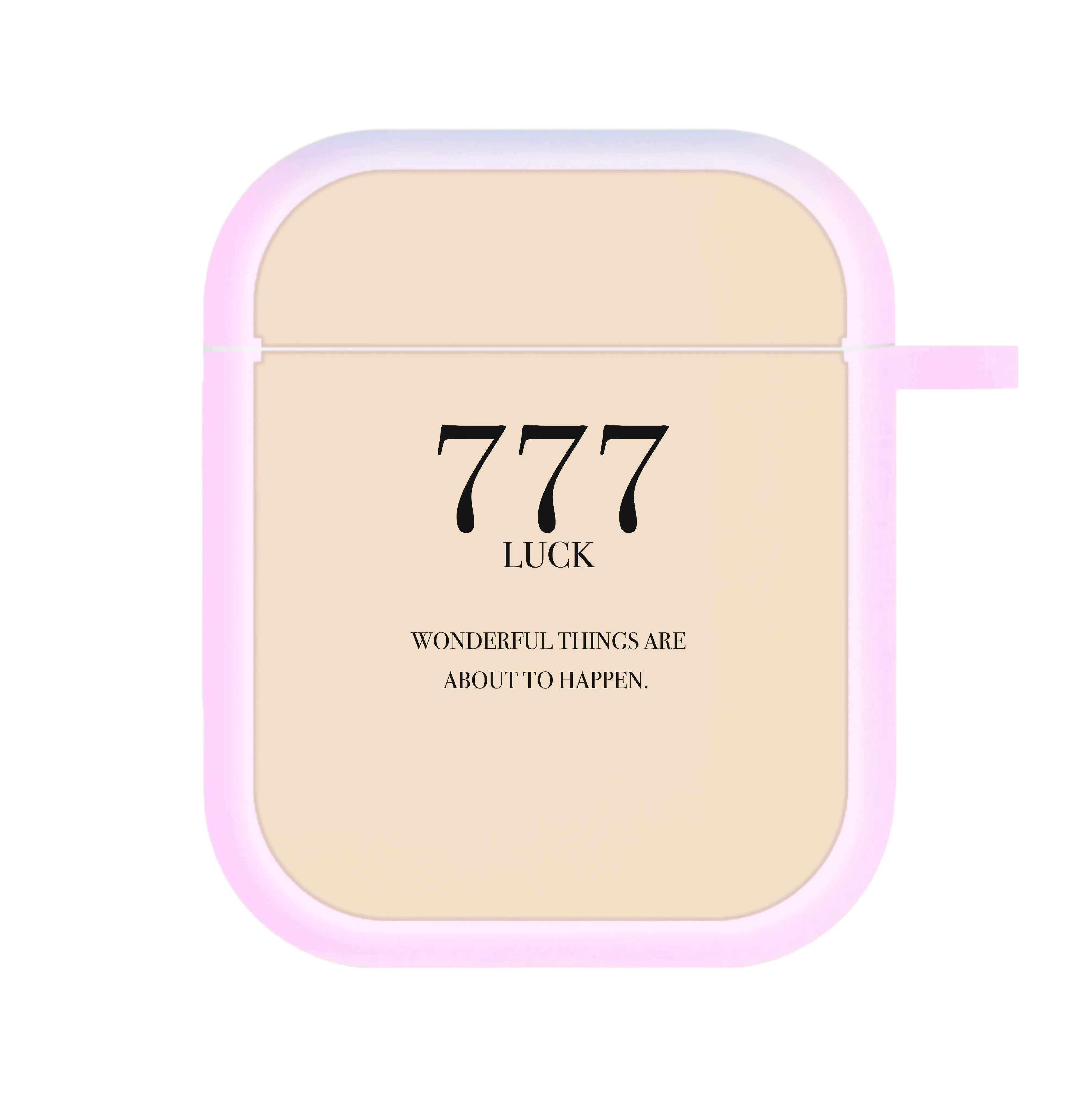 777 - Angel Numbers AirPods Case