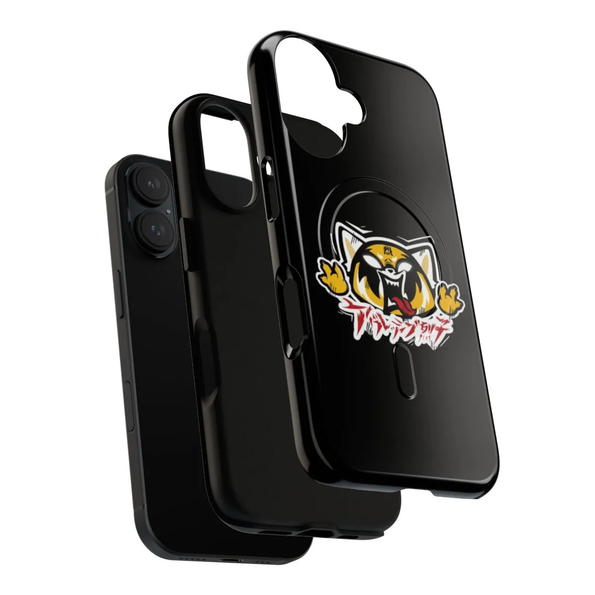 Aggretsuko Inspired Magnetic Tough Phone Cases