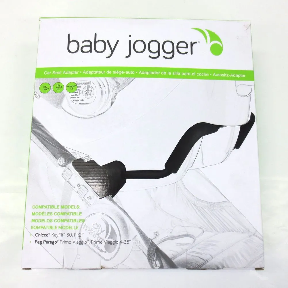 Baby Jogger Chicco and Peg Perego Car Seat Adapter for Single Strollers(82421) (Open Box)