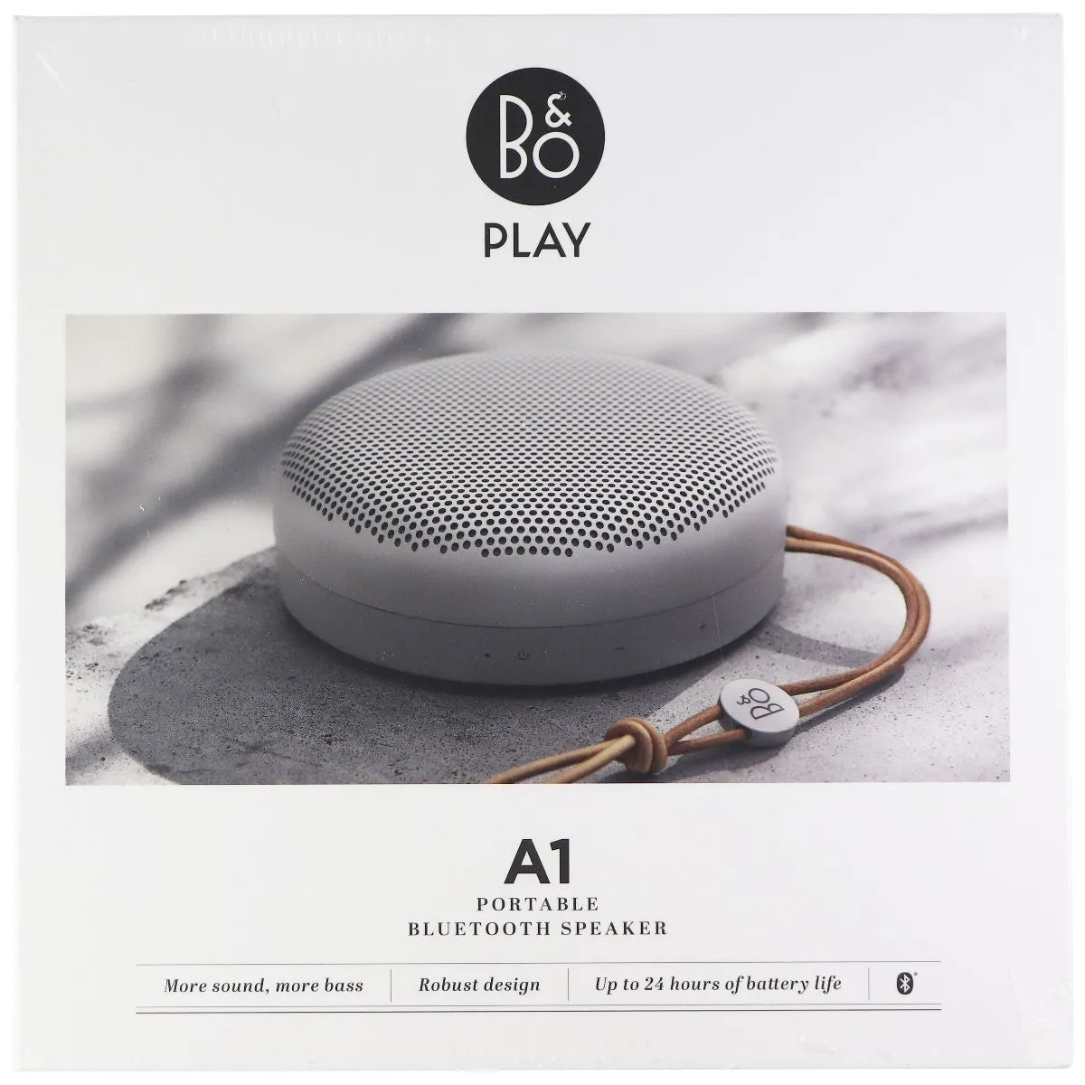 Bang & Olufsen Beoplay A1 Portable Bluetooth Speaker with Microphone - Silver