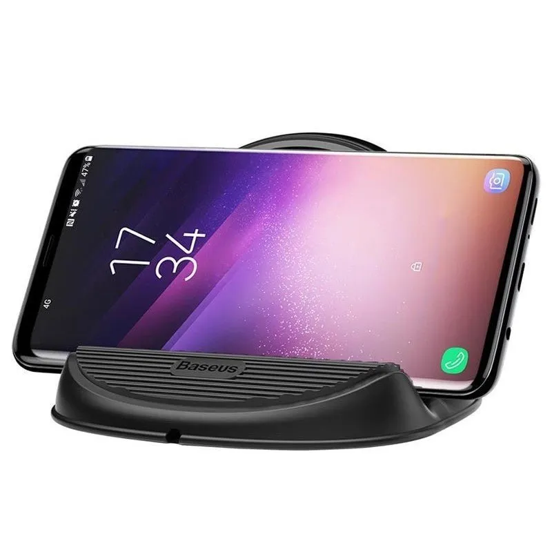 Baseus Wireless Charger Silicone Horizontal - Black