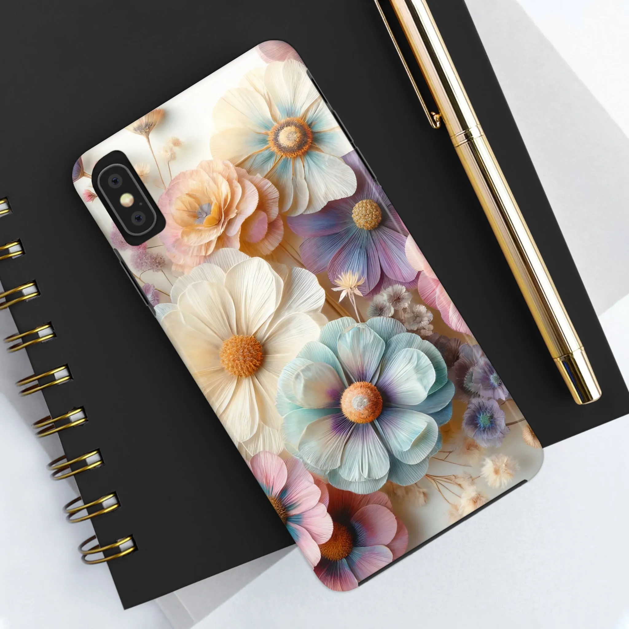 Beautiful Spring Flower Bouquet Digital print Design Tough Phone Case compatible with a large variety of iPhone models, Gift, Phone Case