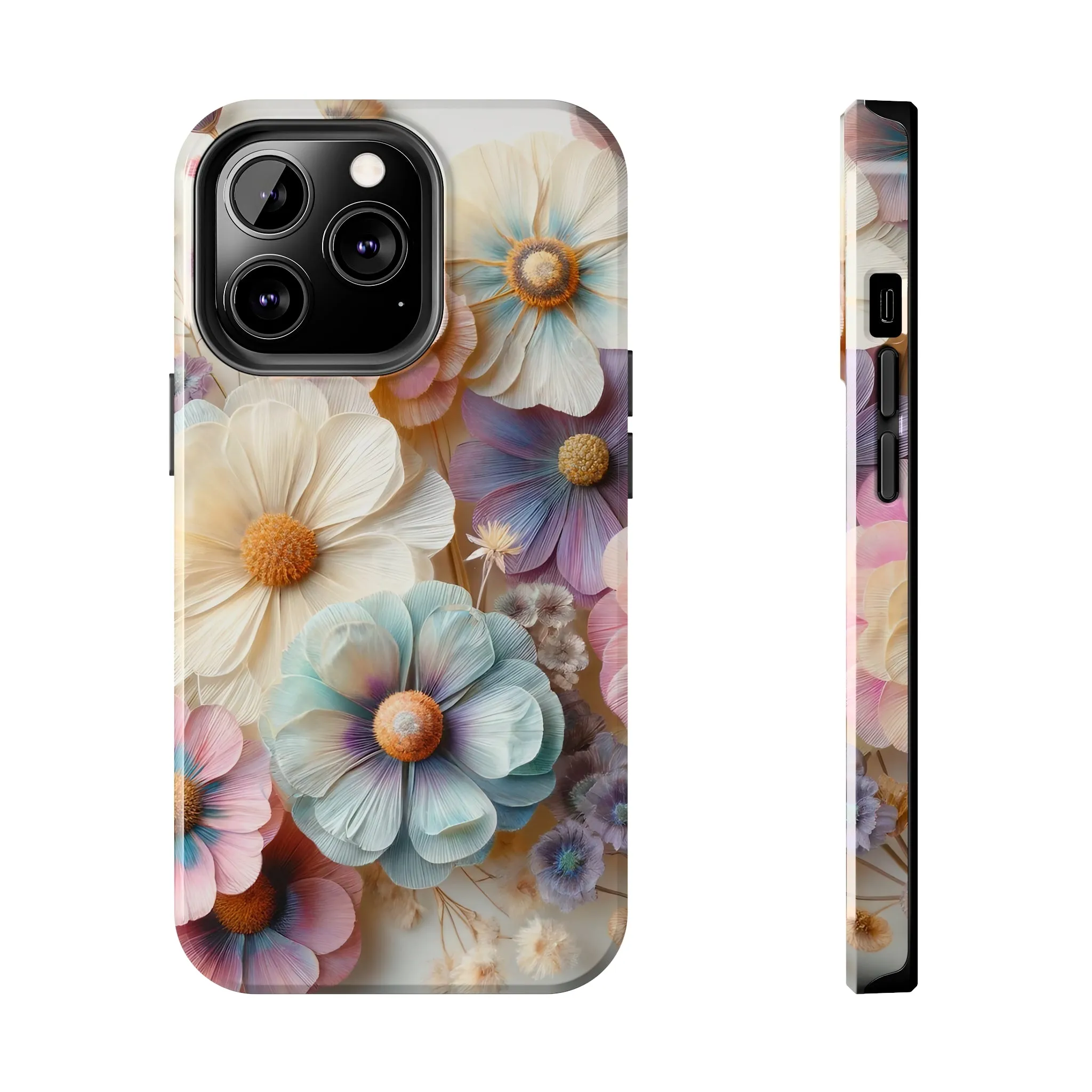 Beautiful Spring Flower Bouquet Digital print Design Tough Phone Case compatible with a large variety of iPhone models, Gift, Phone Case