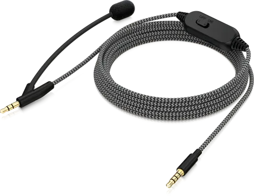 Behringer BC12 Premium Headphone Cable w/Boom Microphone and In-line Control