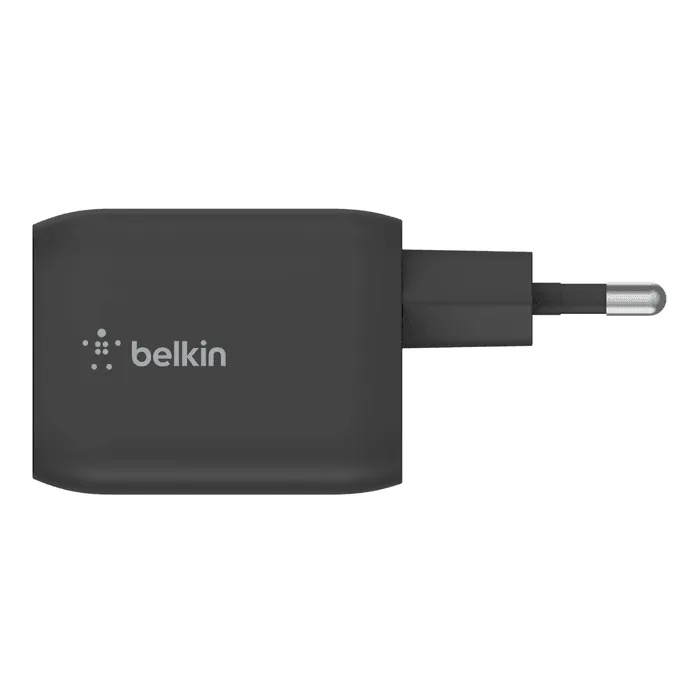 Belkin 65W Dual USB C PD GaN Fast Charger - Black