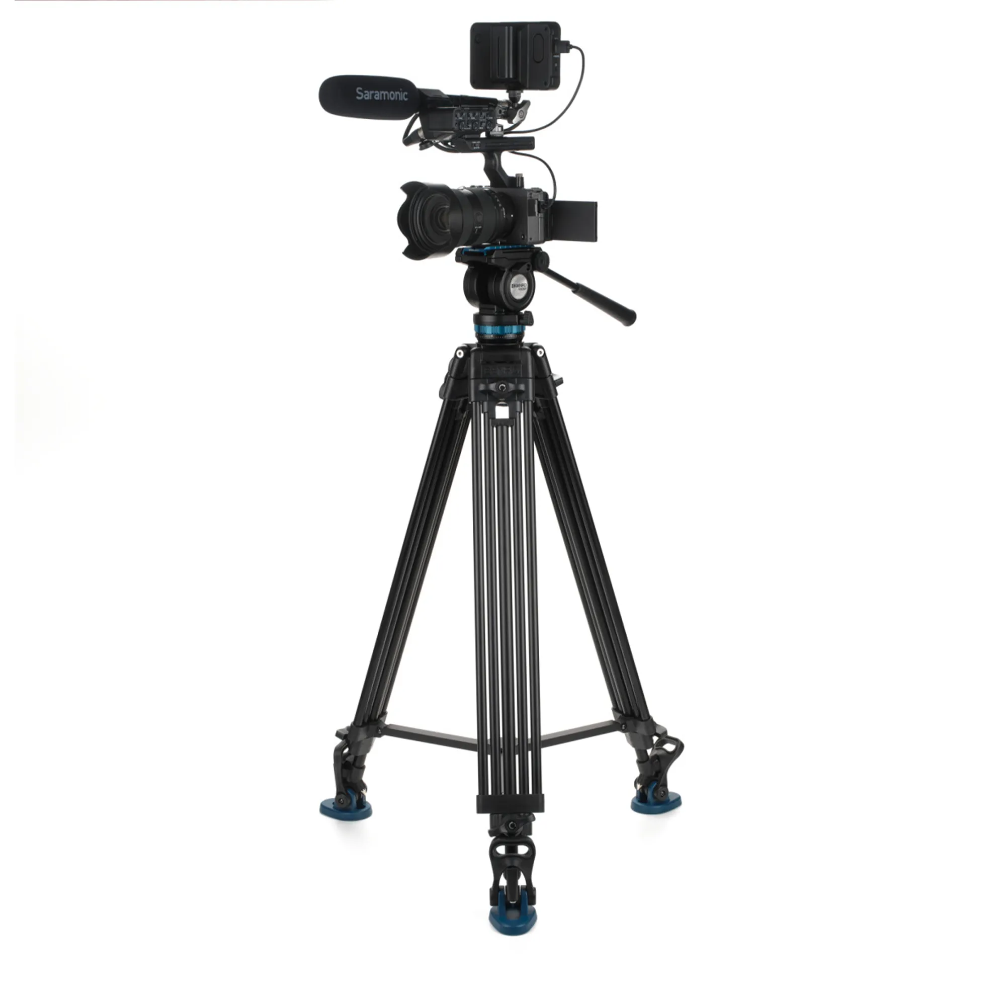 Benro KH26PC Video Tripod Kit with Head, 72.6"