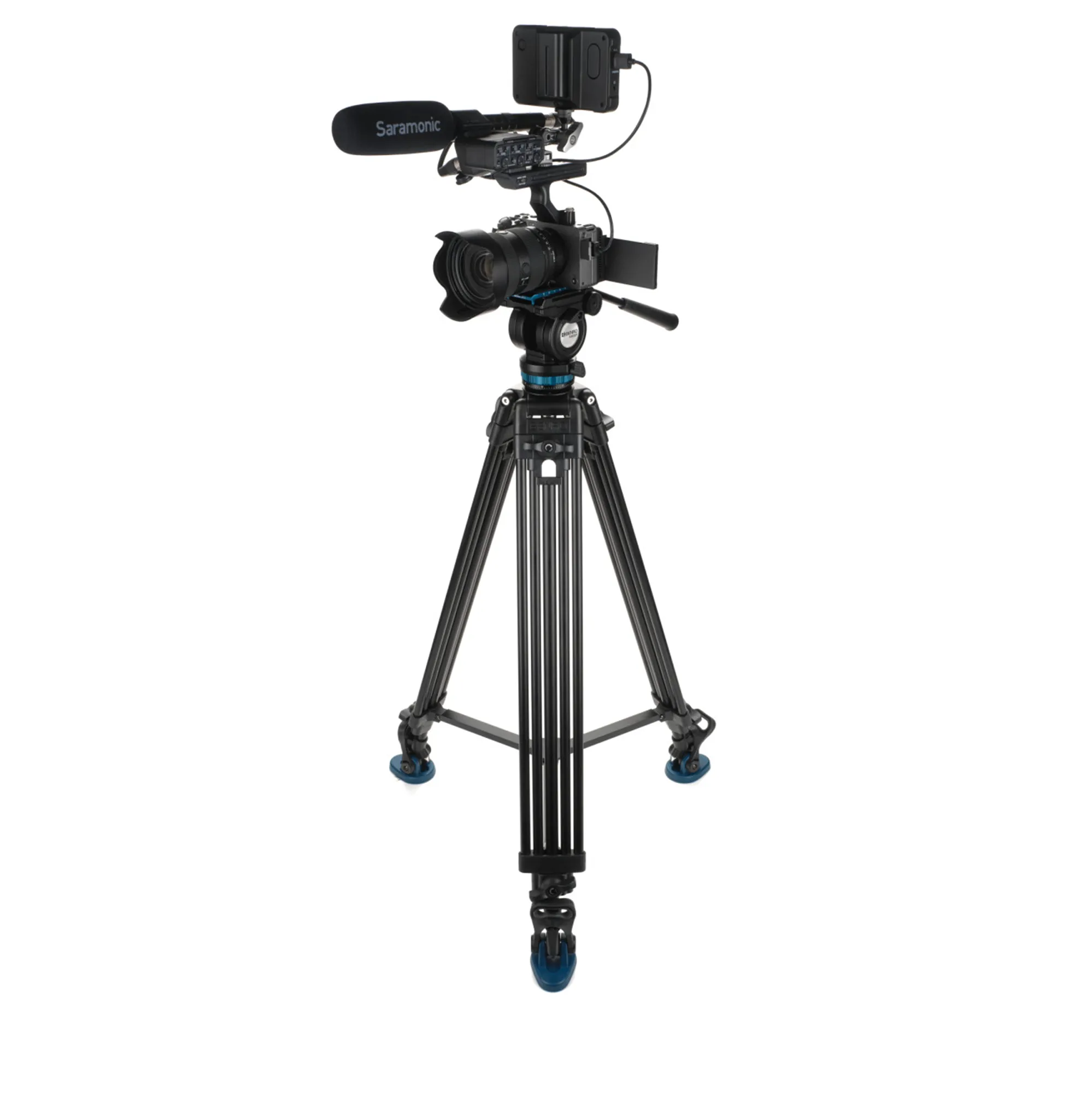 Benro KH26PC Video Tripod Kit with Head, 72.6"