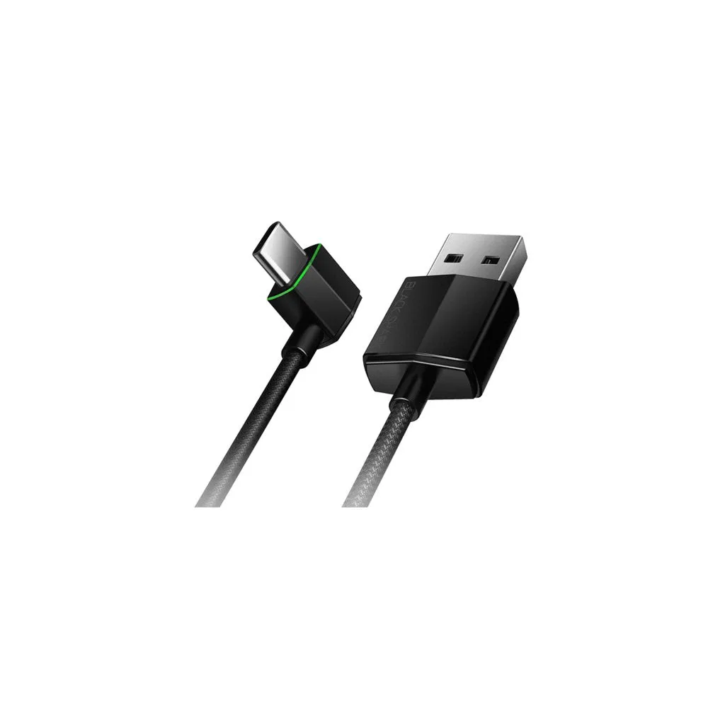 Black Shark Right-Angle USB-C Cable Quick Charge