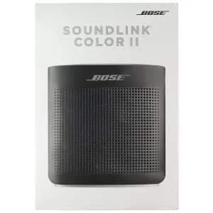 Bose SoundLink Color II (Series 2) Bluetooth Speaker - Soft Black