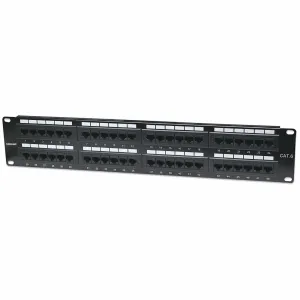 Cat6 Patch Panel 48-Port Utp-