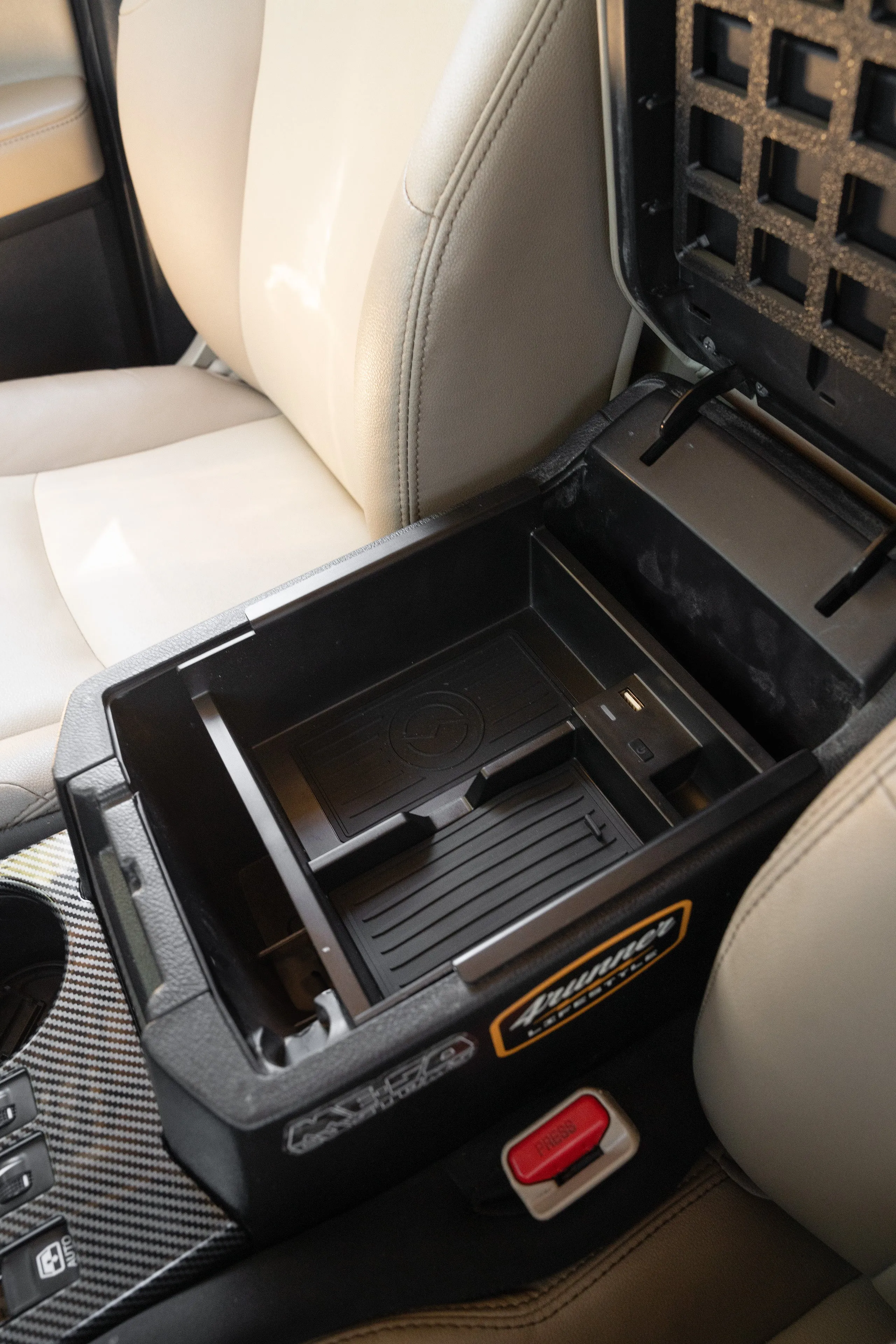 Center Console Charging Organizer For 4Runner (2010-2024)