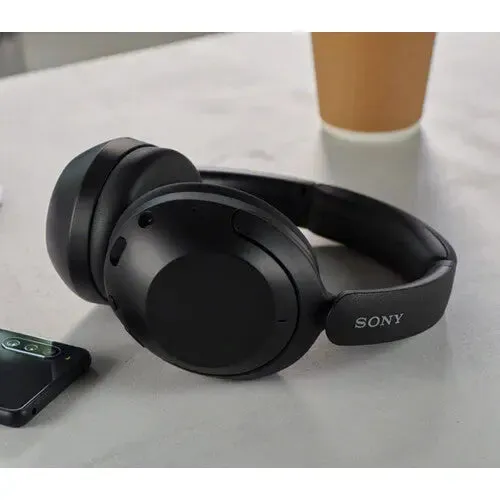 Certified Refurbished - Sony WH-XB910N EXTRA BASS Bluetooth Wireless Noise-Canceling Headphones - Black