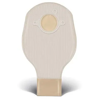 ConvaTec 411289 Natura Two-Piece Drainable 10" Pouch With 2-Sided Comfort Panel, Tail Clip And Filter Opaque 38mm (1-1/2") Flange