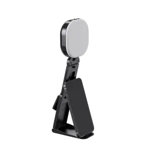 F-610C Rechargable Clip Selfie Light with Stand