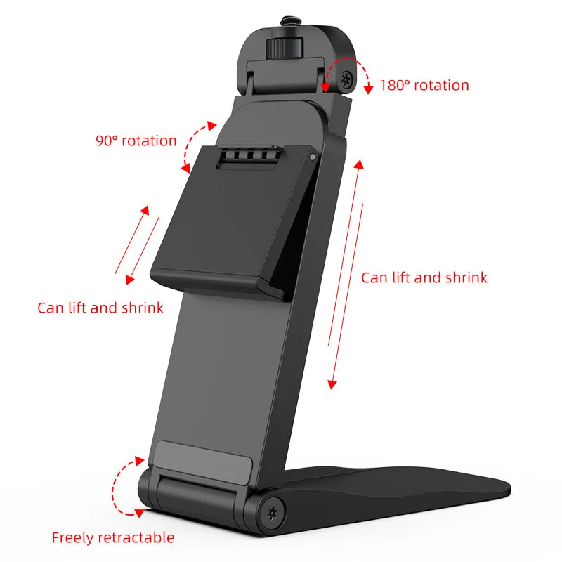 F-610C Rechargable Clip Selfie Light with Stand