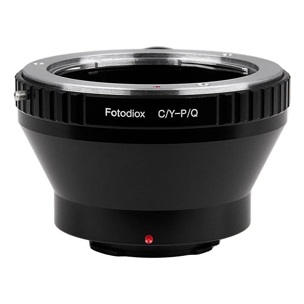 Fotodiox Lens Adapter - Compatible with Contax/Yashica (CY) SLR Lenses to Pentax Q (PQ) Mount Mirrorless Cameras