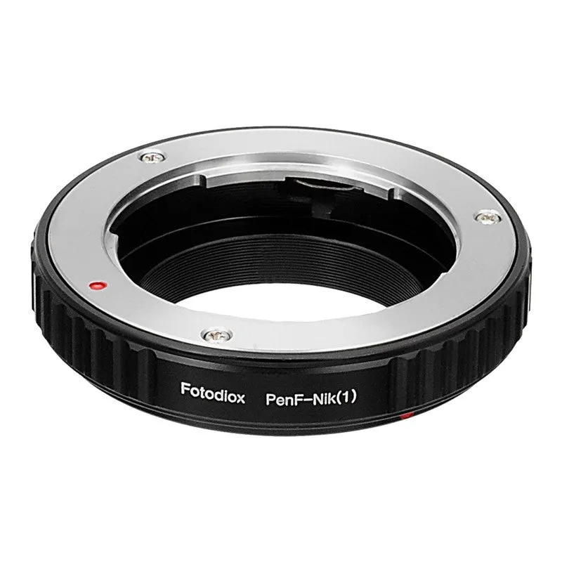 Fotodiox Lens Adapter - Compatible with Olympus Pen F SLR Lenses to Nikon 1-Series Mirrorless Cameras