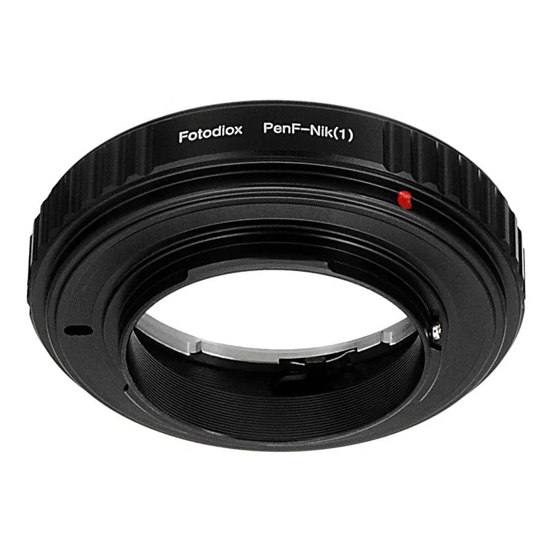 Fotodiox Lens Adapter - Compatible with Olympus Pen F SLR Lenses to Nikon 1-Series Mirrorless Cameras