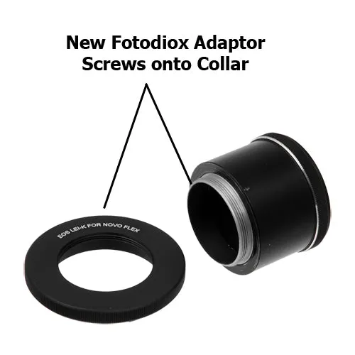 Fotodiox Lens Mount Adapter Compatible with Novoflex Fast-Focusing Rifle & Zenit Photosniper (39mm Screw Mount) Lenses to Pentax K Cameras