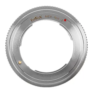 Fotodiox Lens Mount Adapter, Sony Alpha E-Mount Mirrorless Manual Focus Lenses to Nikon Z-Mount Mirrorless Cameras