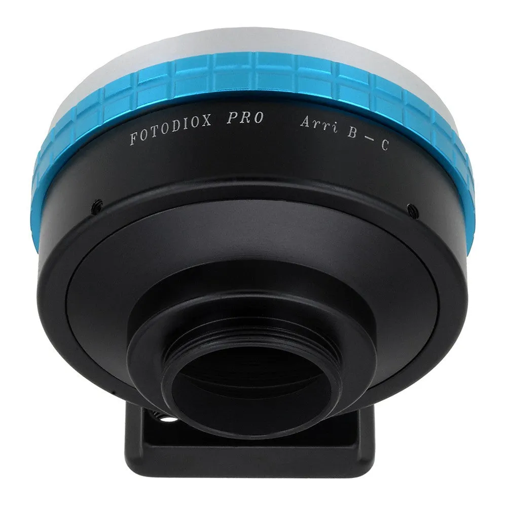 Fotodiox Pro Lens Adapter - Compatible with Arri Bayonet (Arri-B) Mount SLR Lenses to C-Mount (1" Screw Mount) Cine & CCTV Cameras