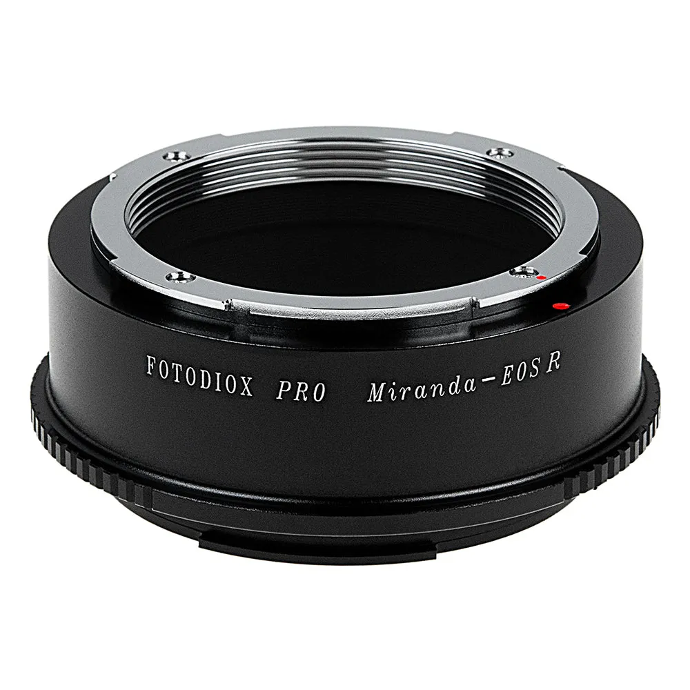 Fotodiox Pro Lens Mount Adapter - Compatible with Miranda (MIR) SLR Lenses to Canon RF Mount Mirrorless Cameras