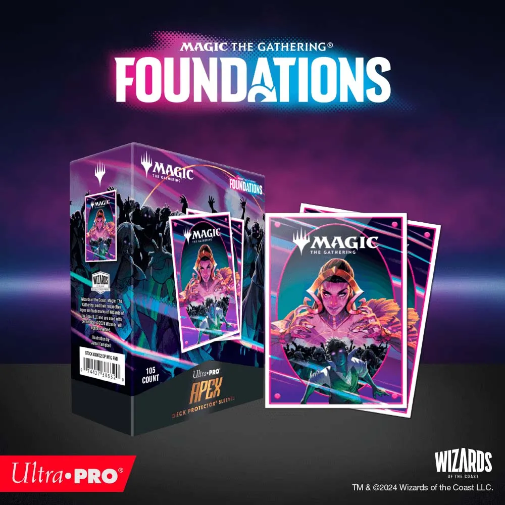 Foundations Liliana 105ct APEX Deck Protector™ Sleeves for Magic: The Gathering