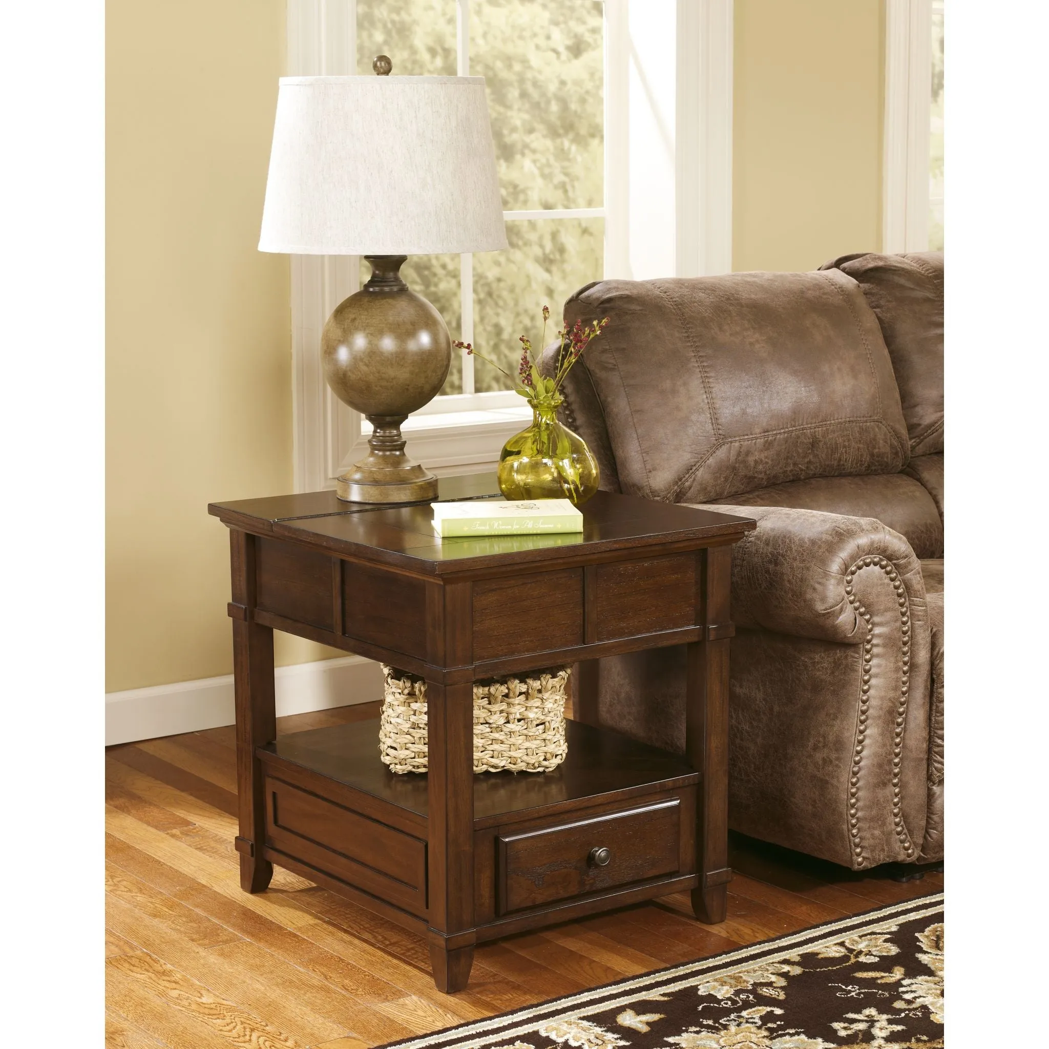 Gately Rectangle End Table