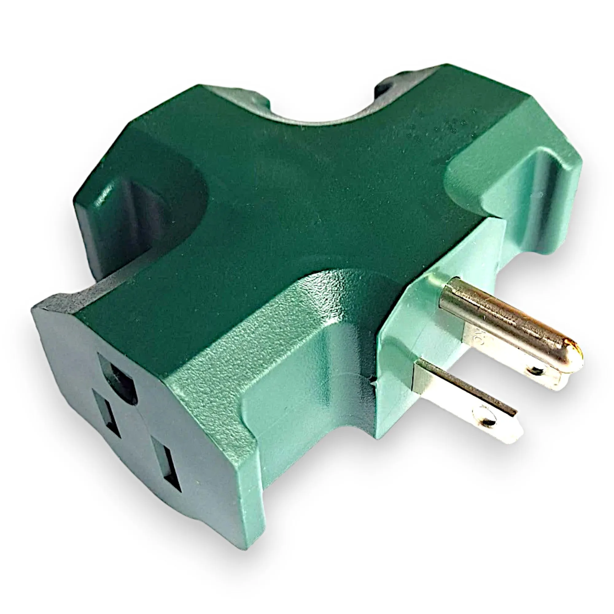 Green Plug Adapter 3-Way