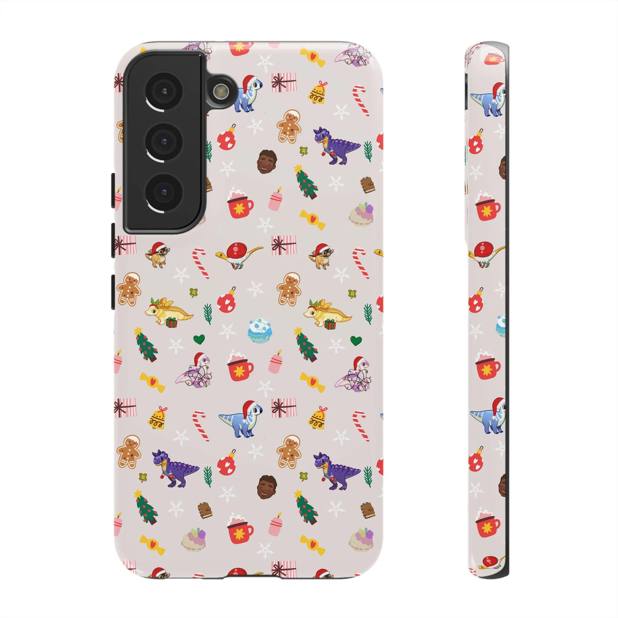 Holiday Dinos - Phone Case