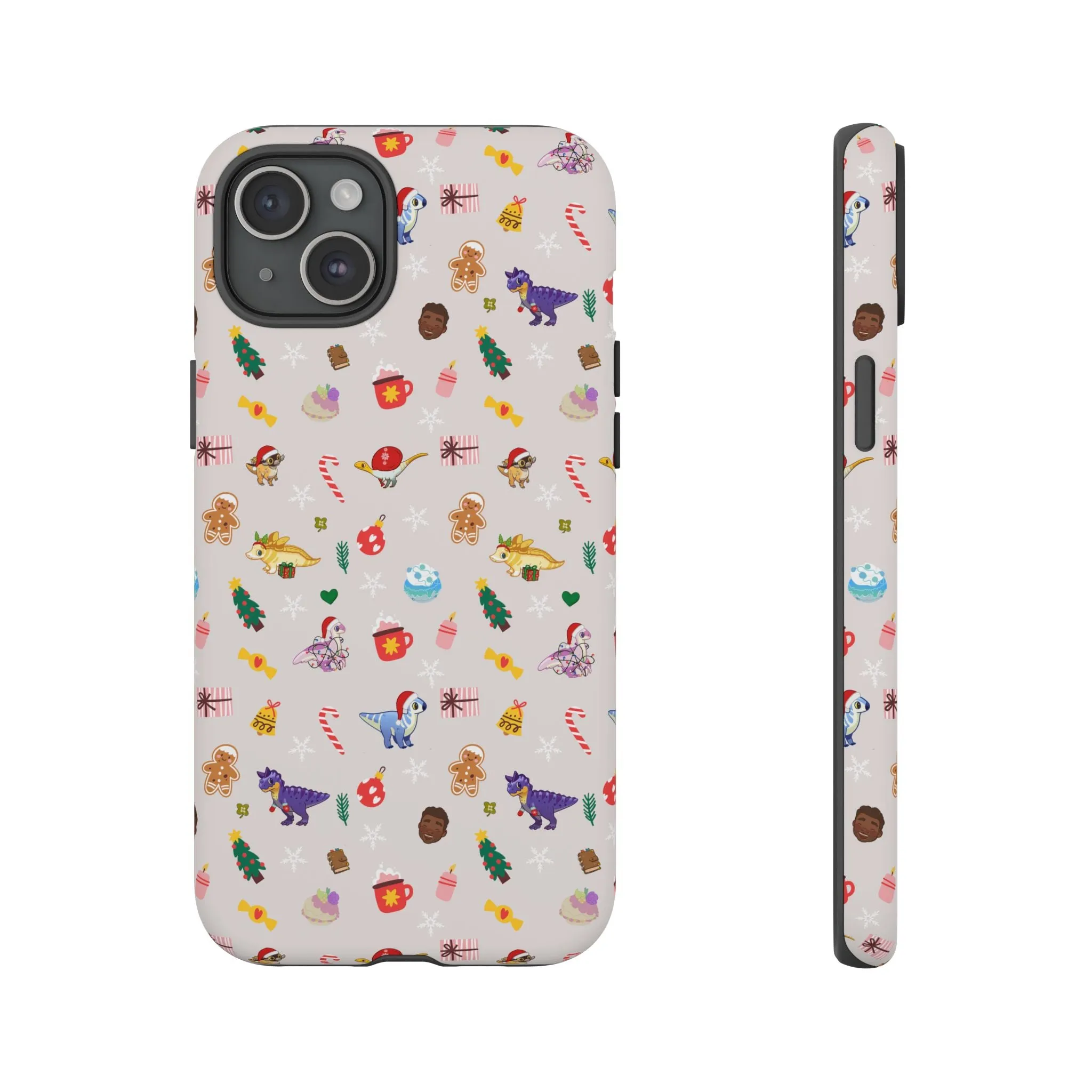 Holiday Dinos - Phone Case