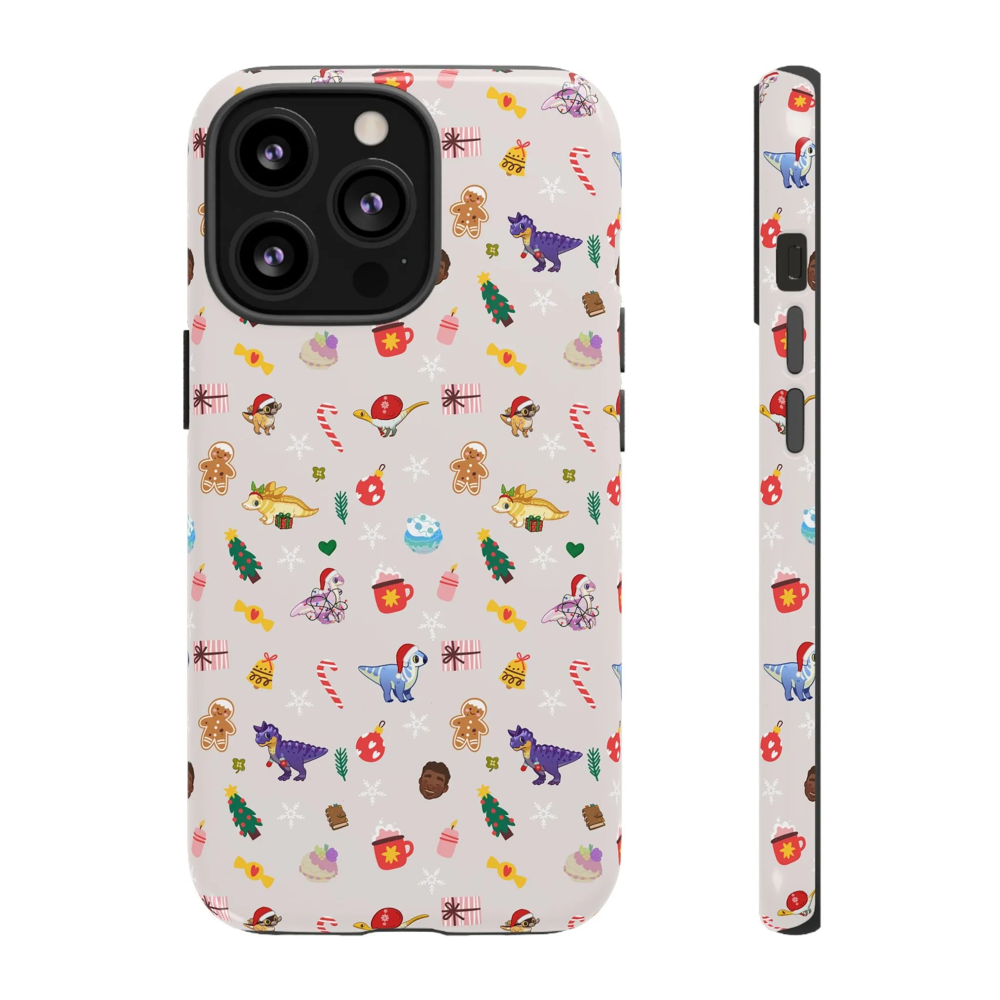 Holiday Dinos - Phone Case