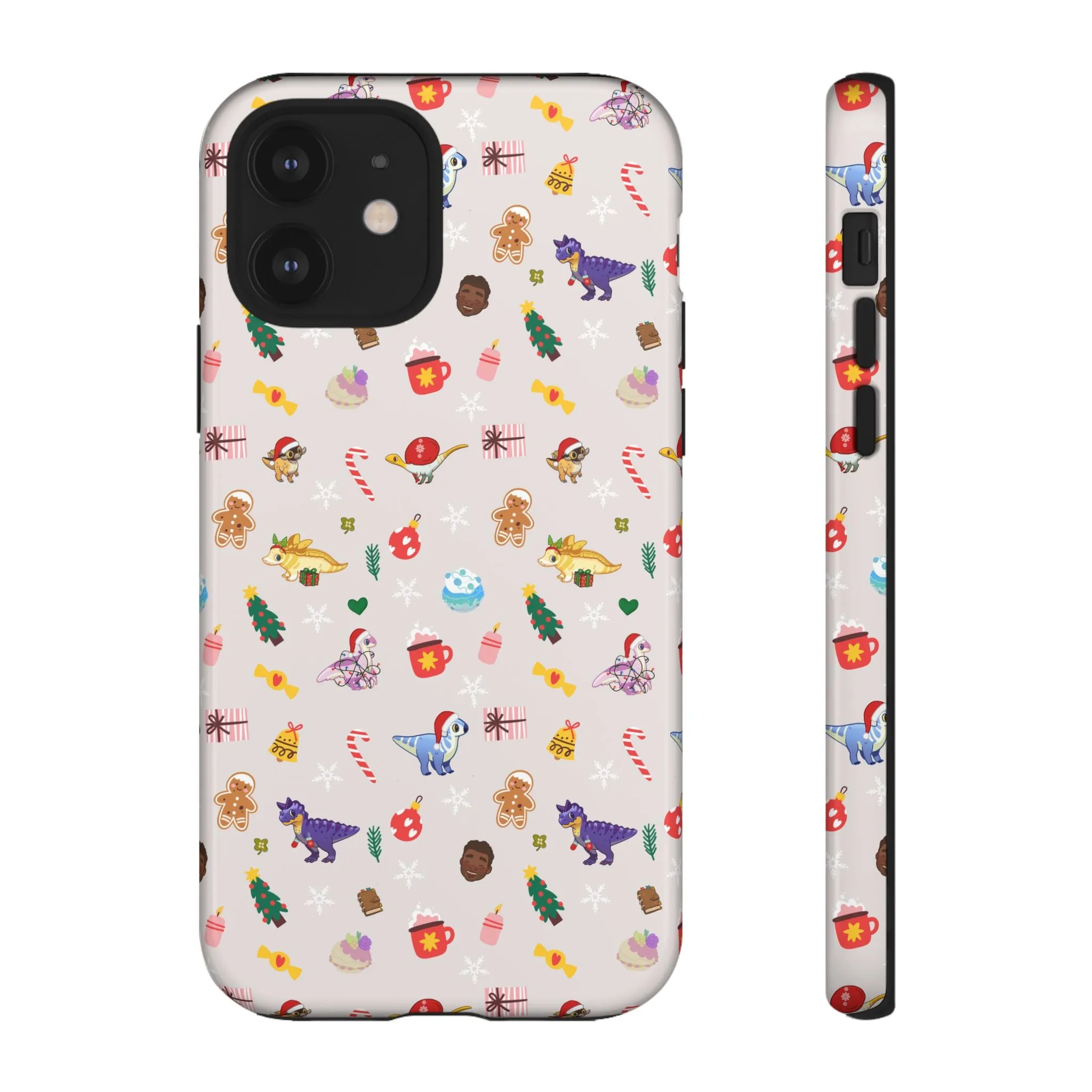 Holiday Dinos - Phone Case