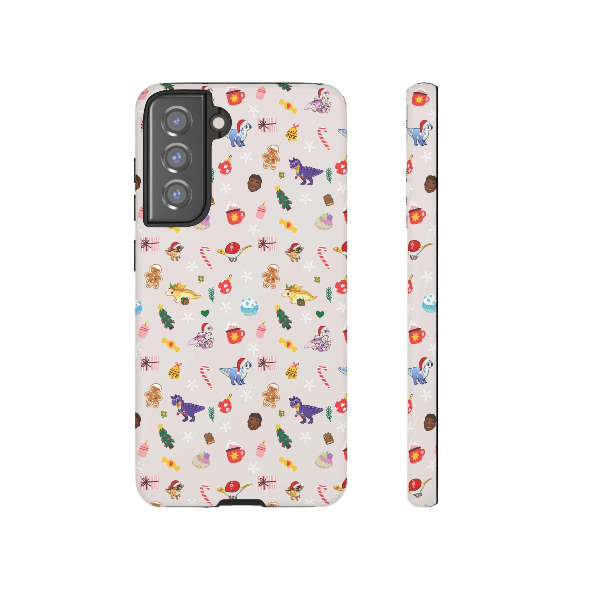 Holiday Dinos - Phone Case