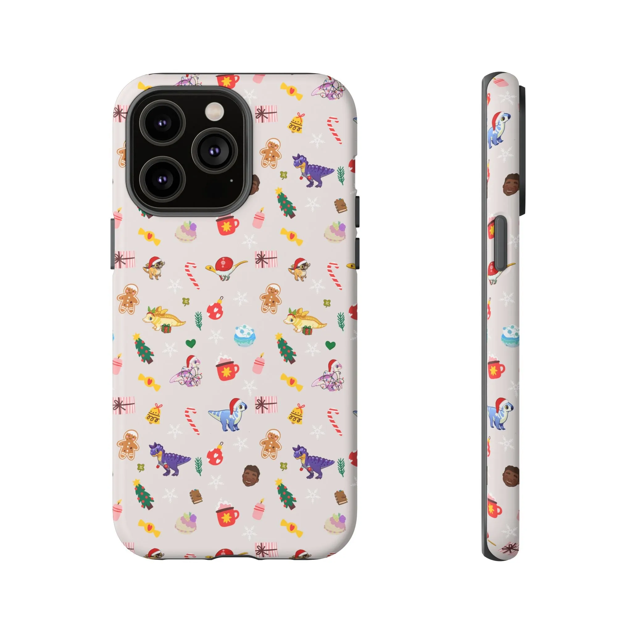 Holiday Dinos - Phone Case