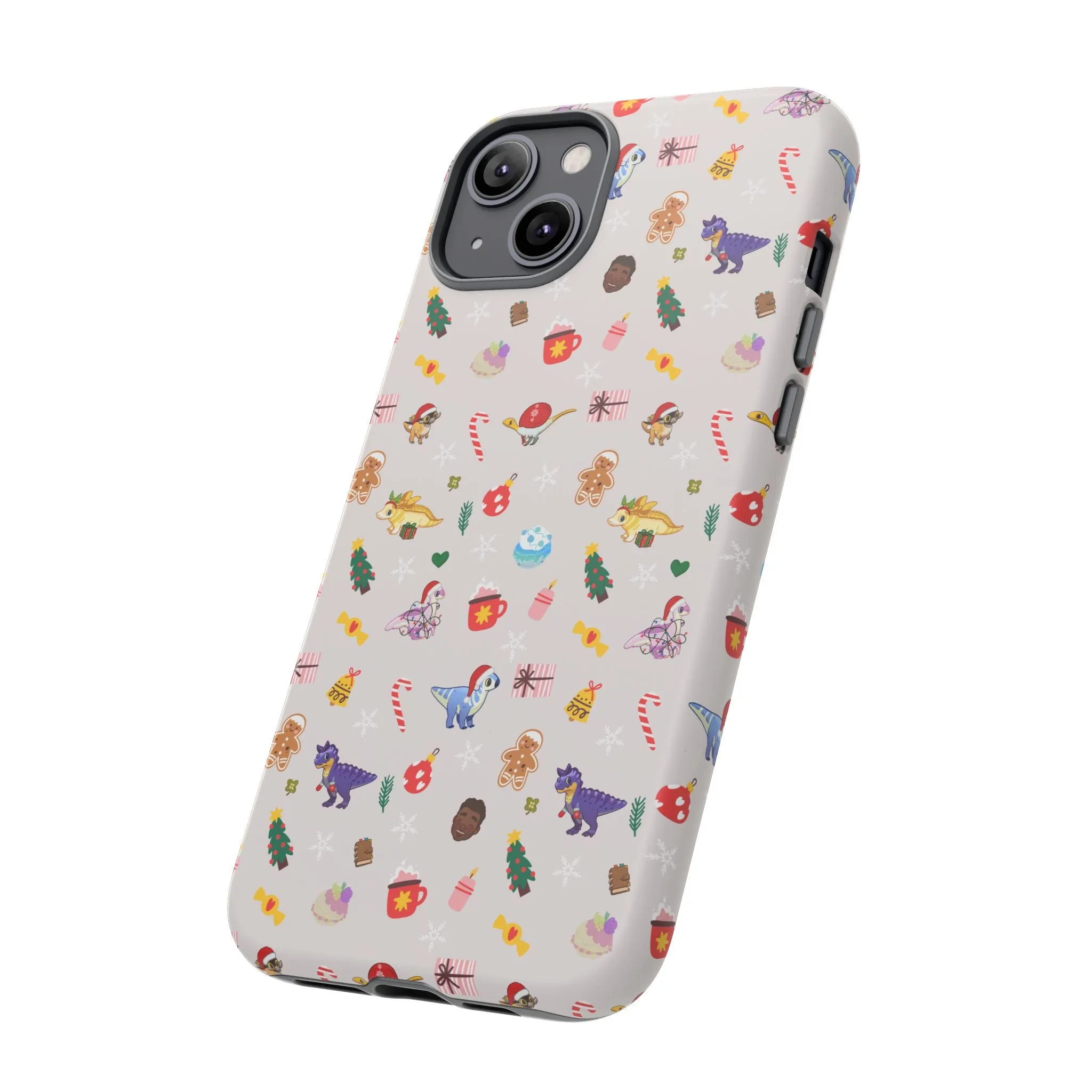 Holiday Dinos - Phone Case