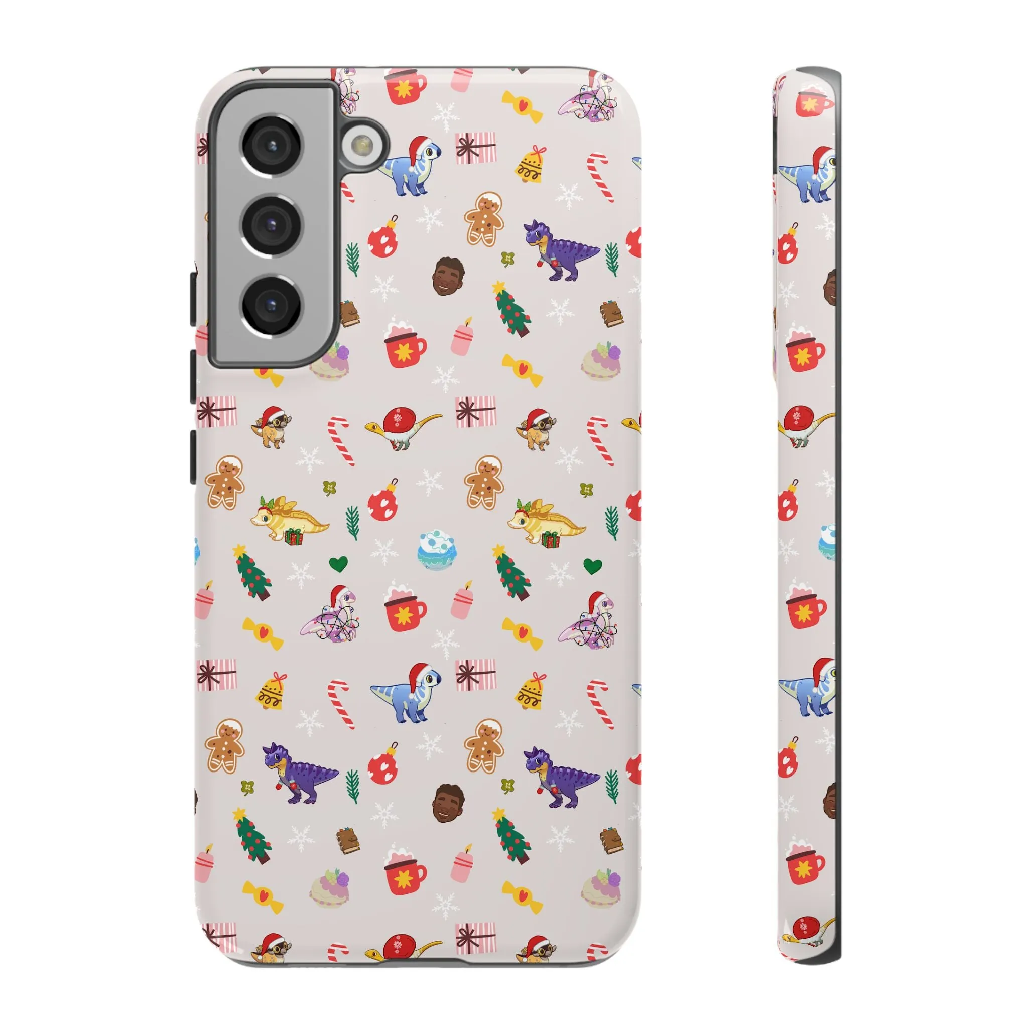 Holiday Dinos - Phone Case