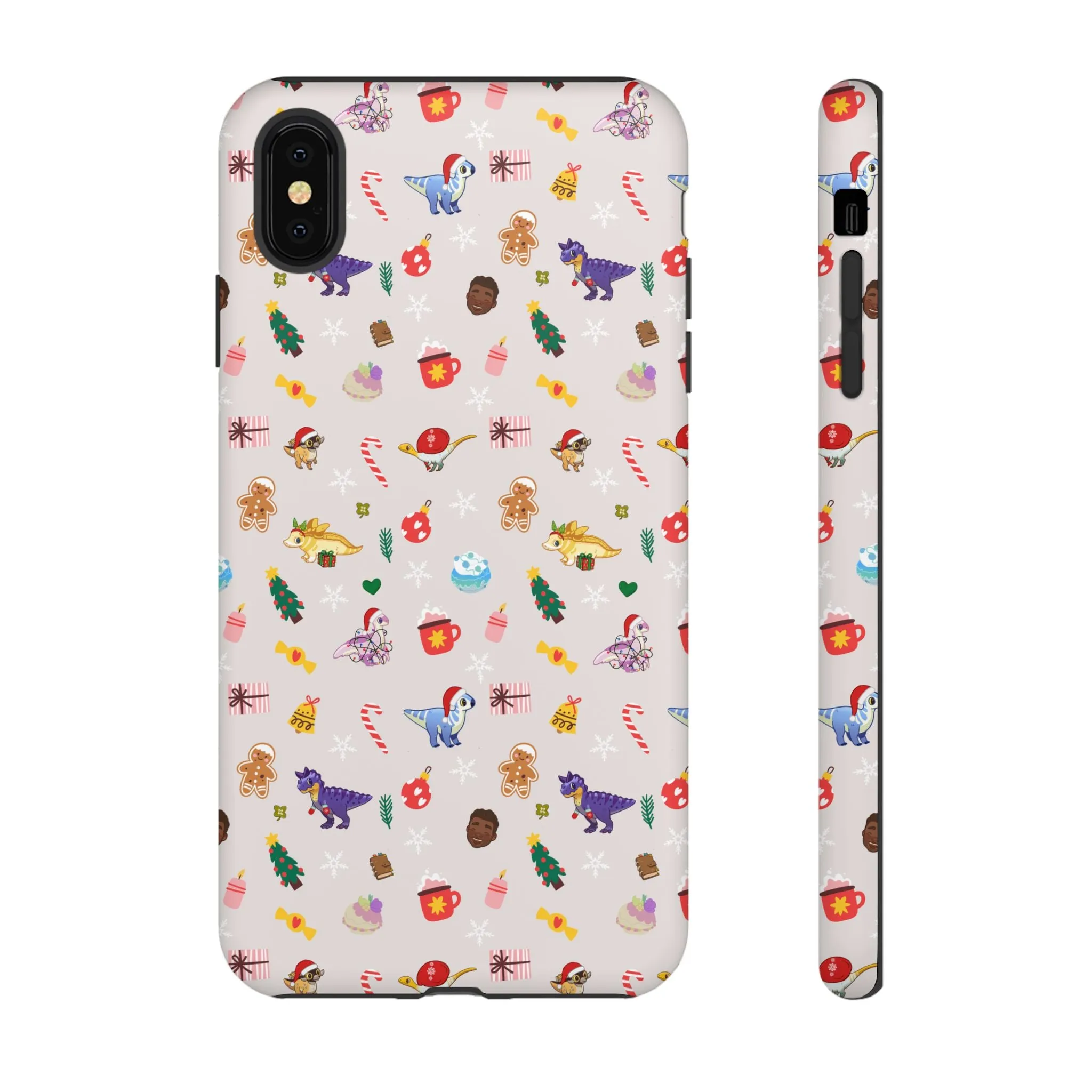 Holiday Dinos - Phone Case