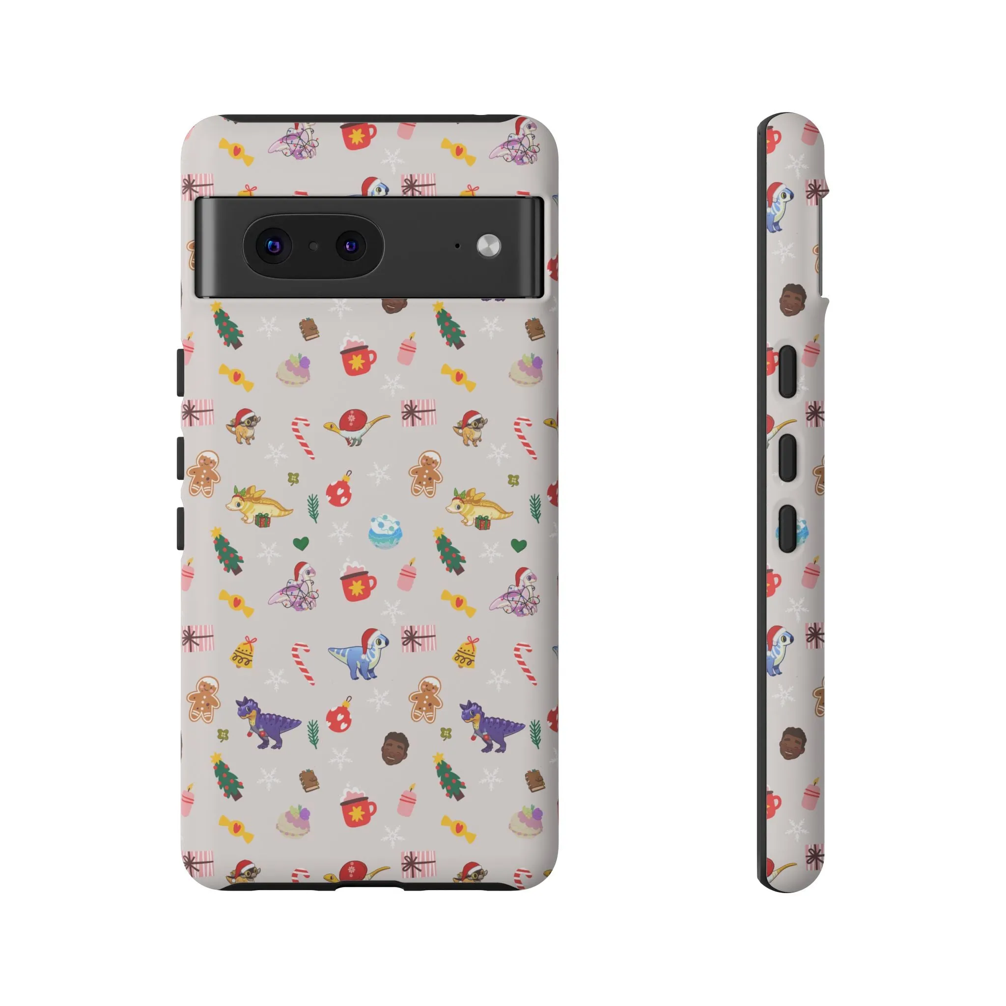 Holiday Dinos - Phone Case