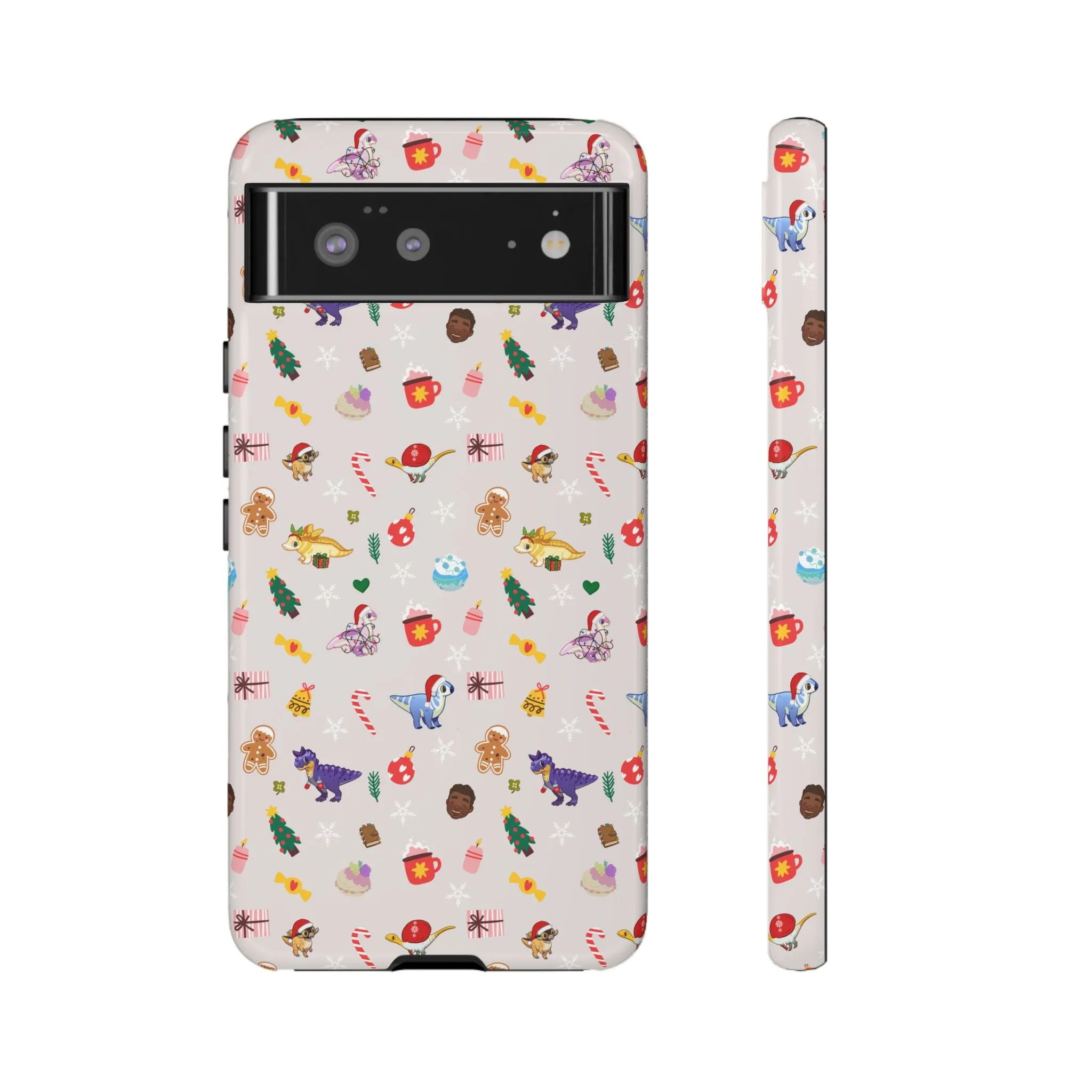 Holiday Dinos - Phone Case