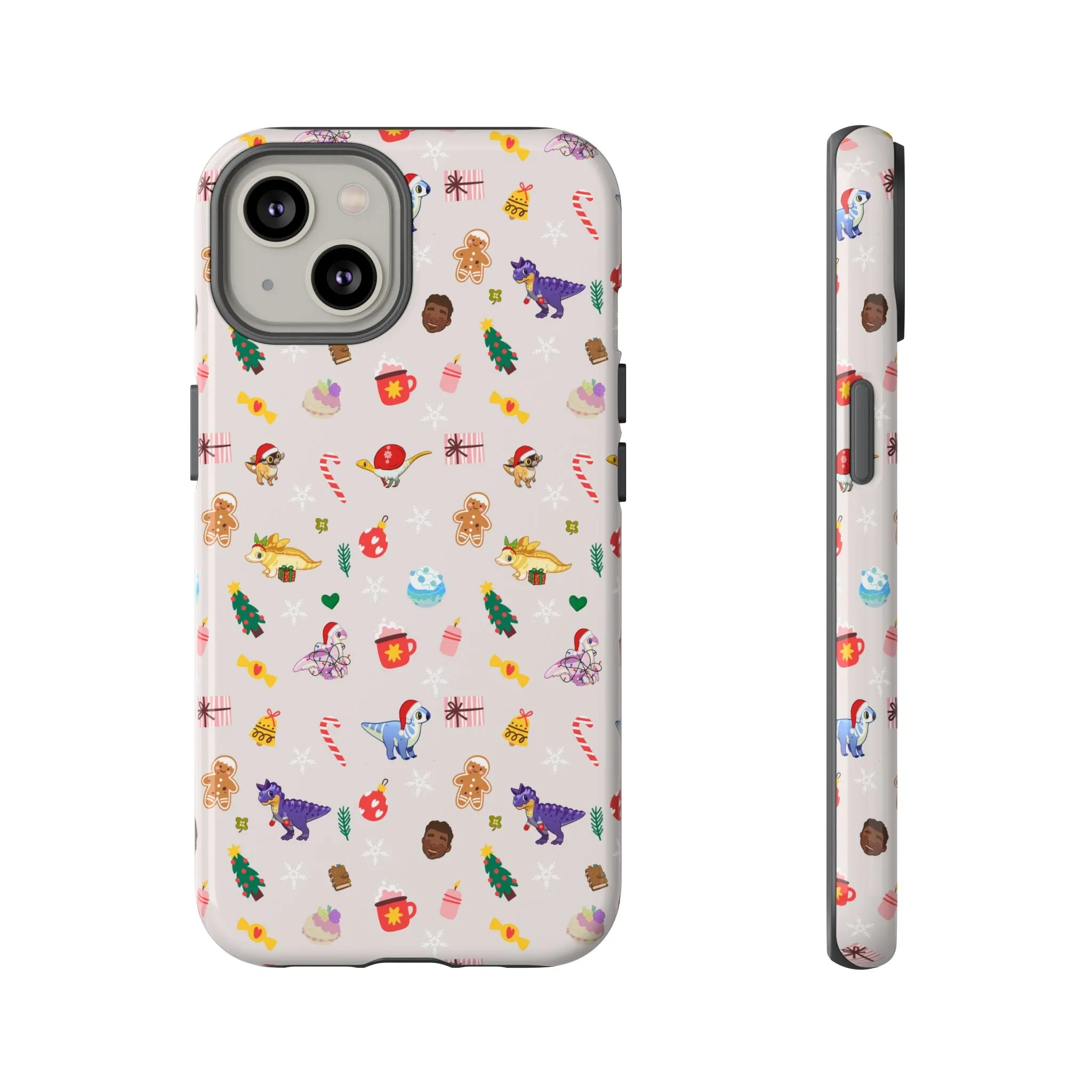 Holiday Dinos - Phone Case