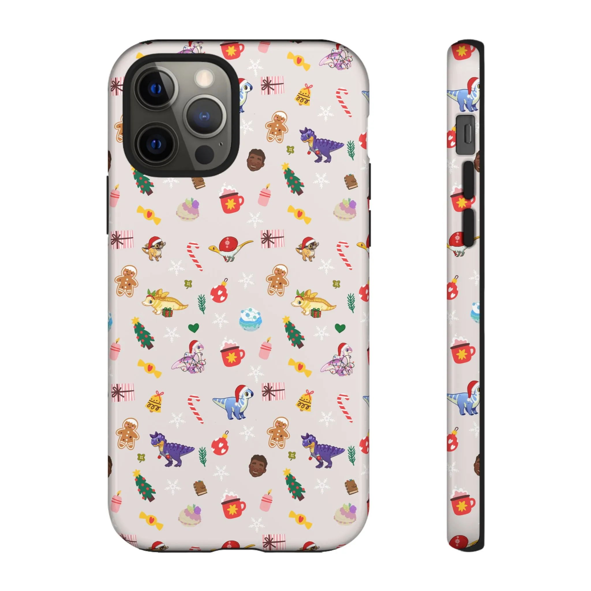 Holiday Dinos - Phone Case