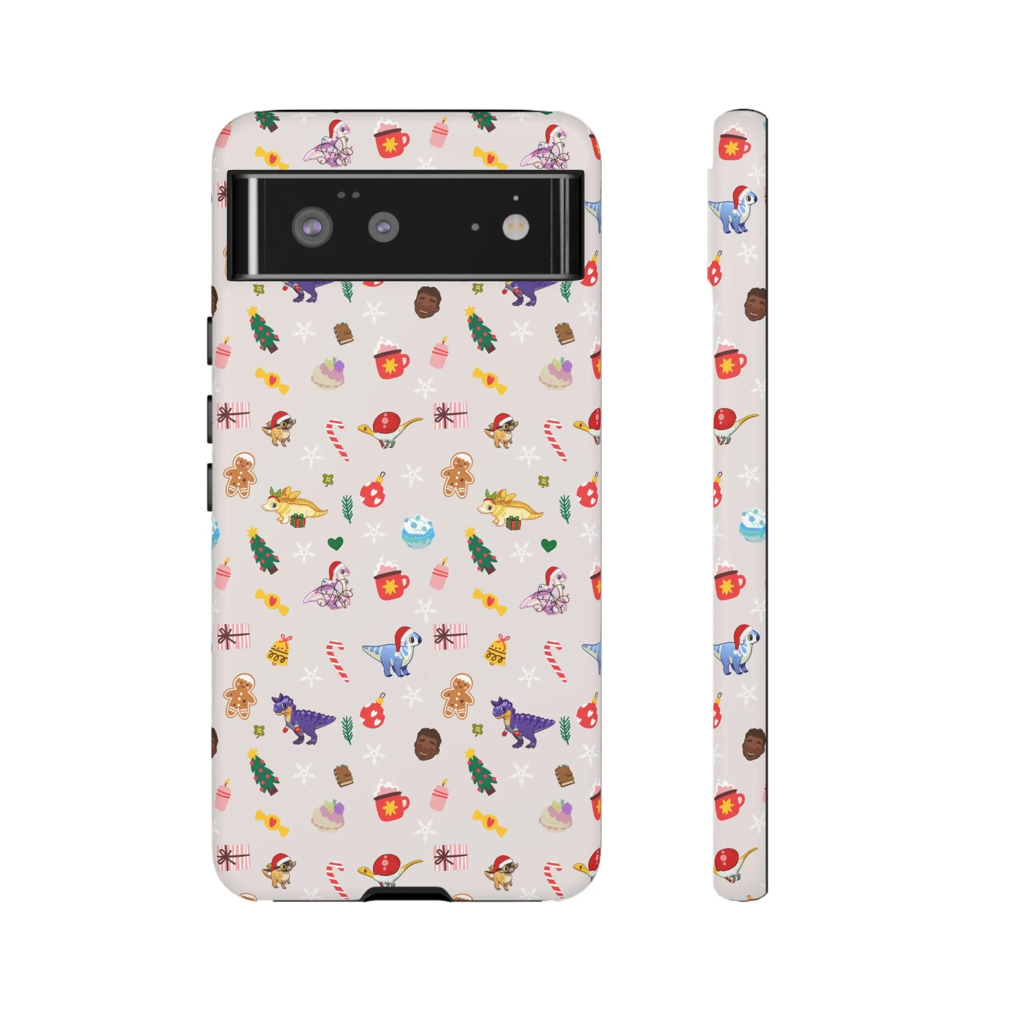 Holiday Dinos - Phone Case