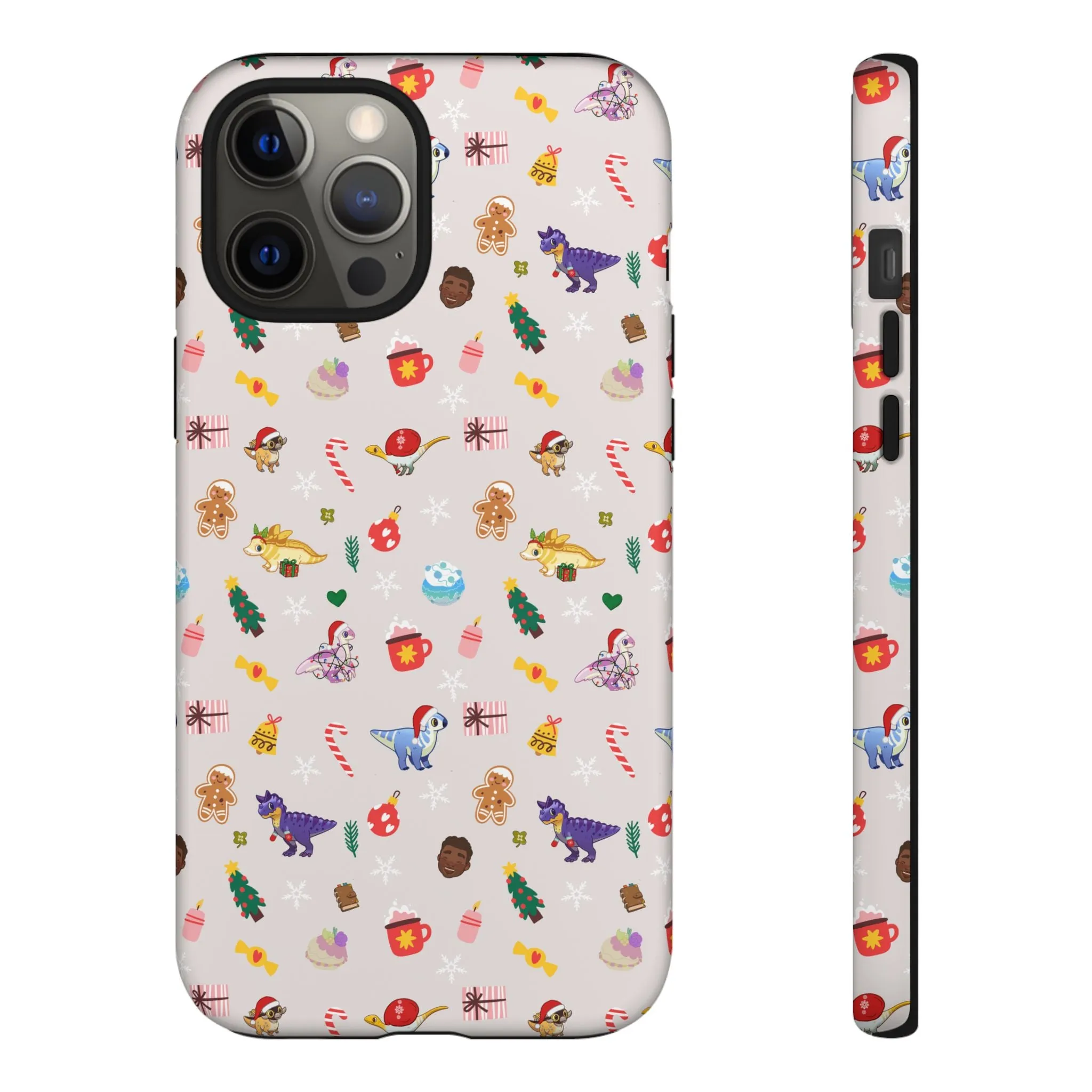 Holiday Dinos - Phone Case